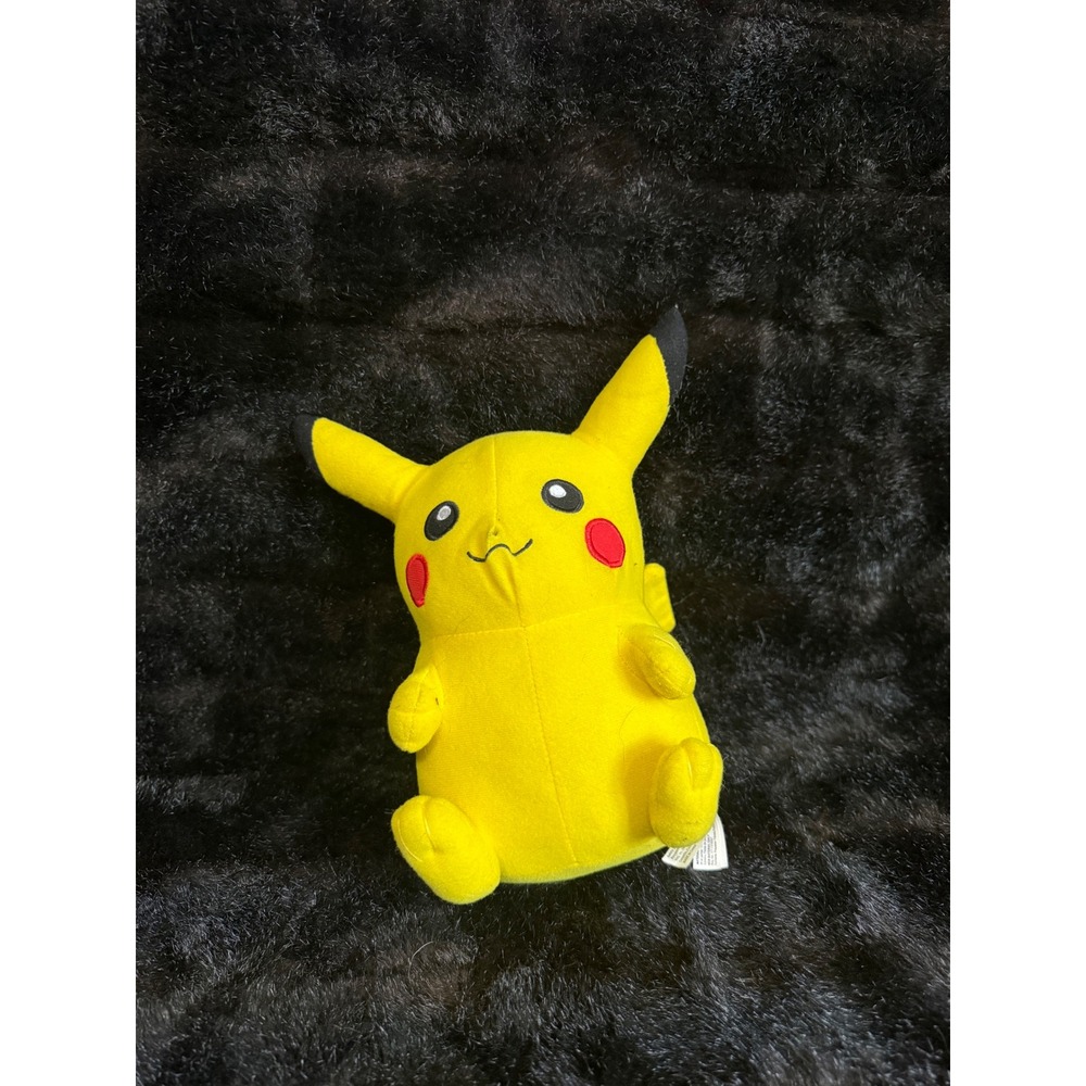 Pokemon Pikachu Plush Stuffed Animal Yellow Toy Collectible 8 Inch